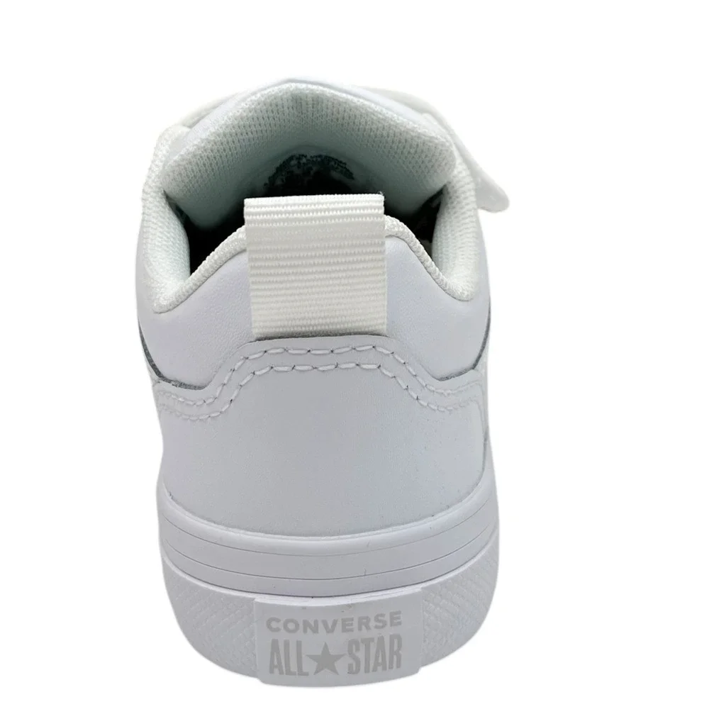 Converse Pro Blaze Little Boys Girls Slip-on Leather Sneaker Size 13 Solid White